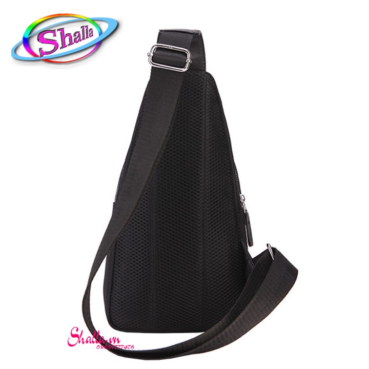 Túi đeo chéo mắt cú mẫu mới Shalla (đen) | BigBuy360 - bigbuy360.vn