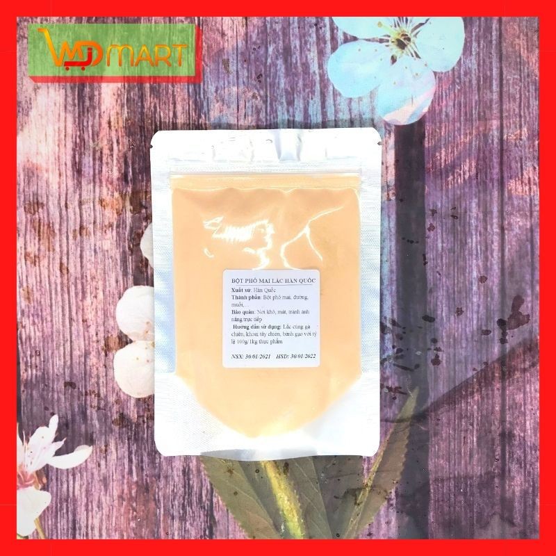 100gr bột phô mai lắc Hàn Quốc lắc bánh gạo khoai tây…