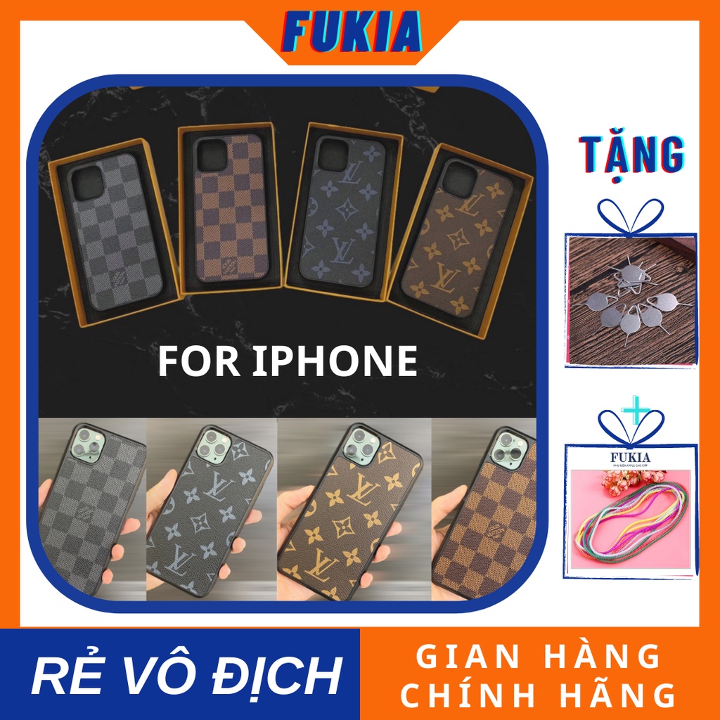 Ốp da IV dành cho iphone 13/ 13pro/ 13promax &amp; iPhone 11/ 11 Pro / 11 Promax và iPhone 12 / 12 mini / 12 pro/ 12 promax