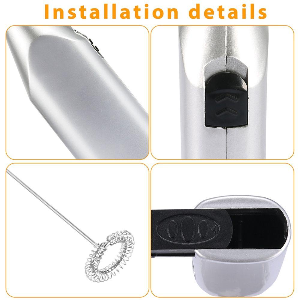 Dụng Cụ Đánh Trứng / Khuấy Tạo Bọt Sữa Mini Mạnh Mẽ Dành Cho Nhà Bếp