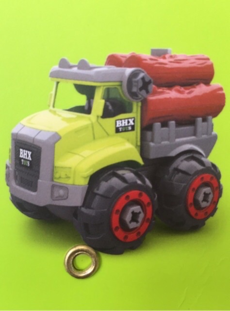 Bộ 4 xe công trình tháo ráp