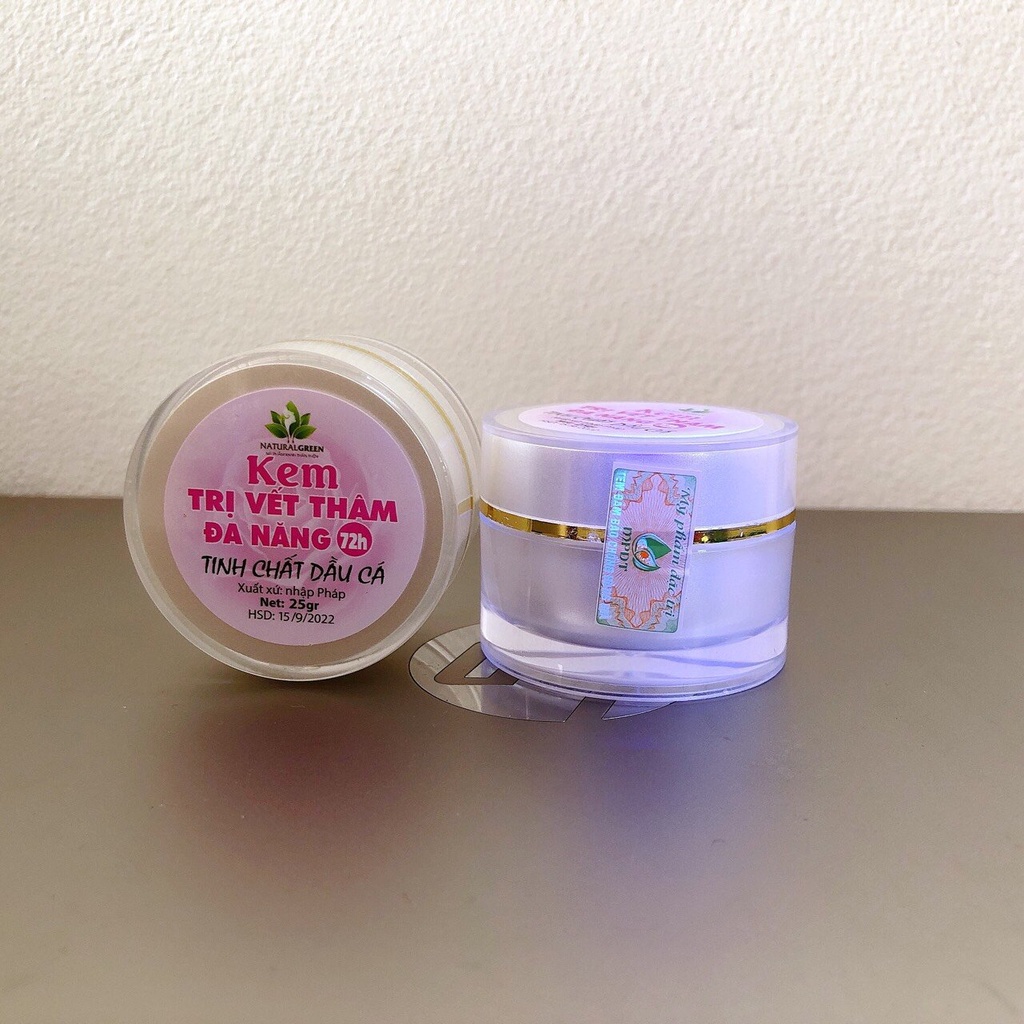(mẫu mới 25gr) Kem Thoa Vết Thâm dầu cá pháp,kem mờ vết thâm mụn,thâm muỗi