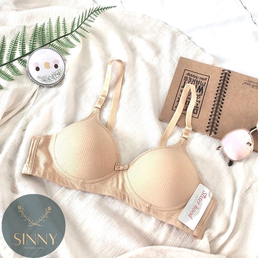 Áo ngực không gọng không đệm mút, áo lót thông hơi Thái Lan Sisterhood mã 6328, Sisterhood , Sinny