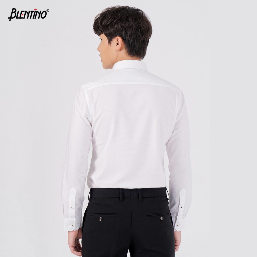Áo Sơ Mi Nam Dài Tay Lịch Lãm Blentino BSM09 TD - Hàng Cao Cấp, Làm Từ Sợi Chống Nhăn, Vải Dày