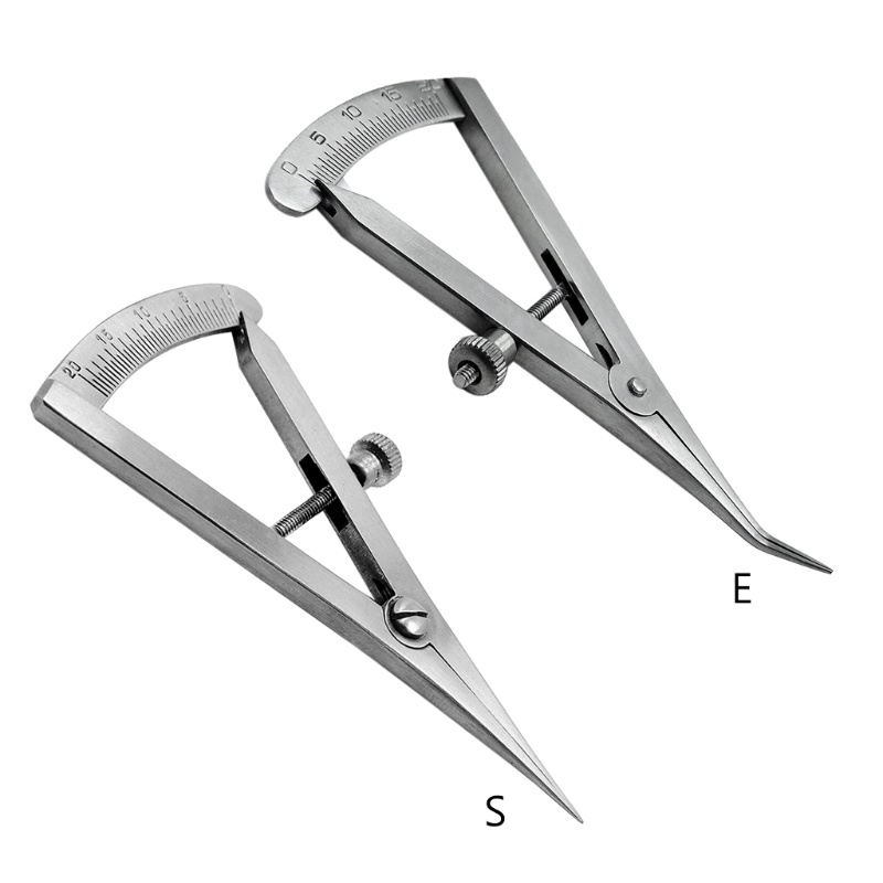 Thước Đo Góc 3.25 &quot;0-20 mm Chuyên Dụng Cho Nha Khoa