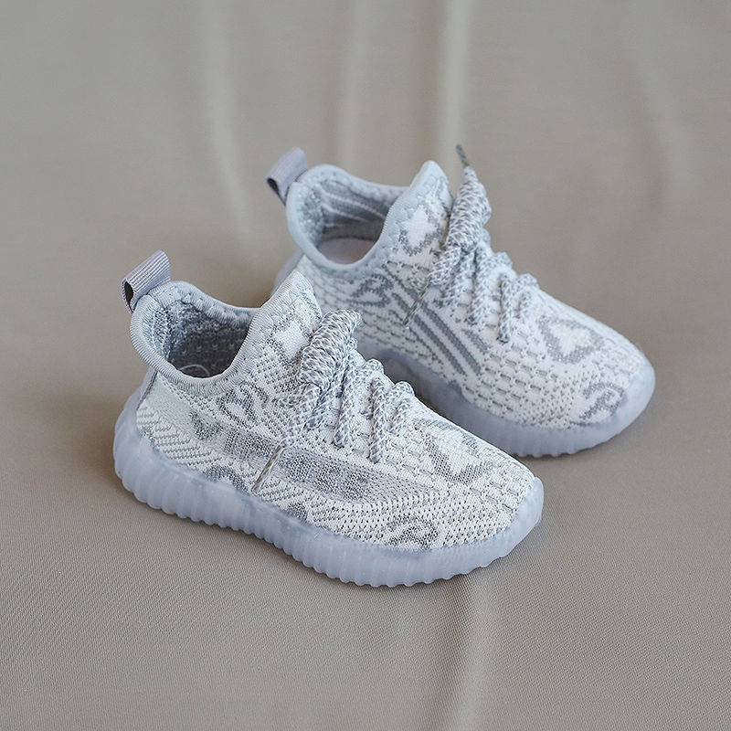 Giày thể thao Yeezy size 21-32 thời trang mùa thu cho bé trai