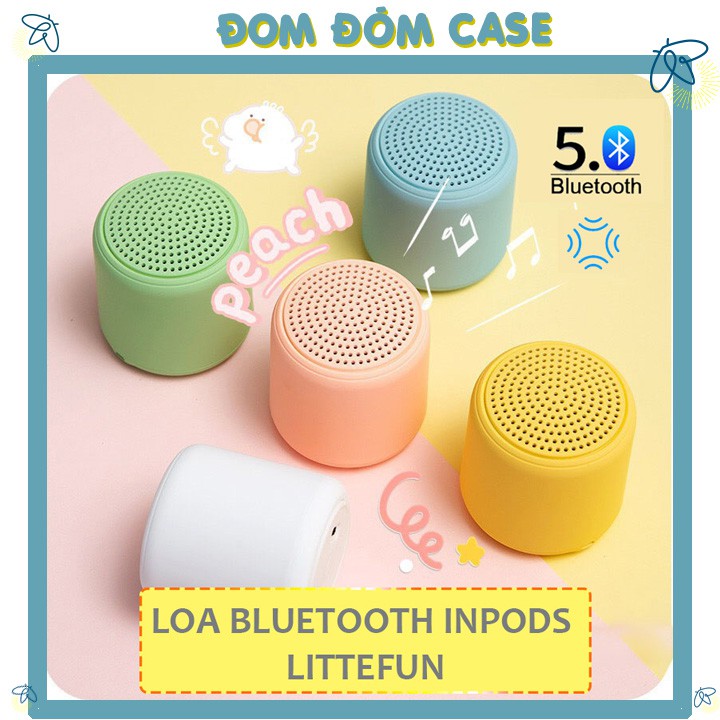 Loa Bluetooth Mini Inpods TWS Mini cầm tay Bluetooth kết nối hai loa cùng lúc hiện đại - BH Ba Tháng đổi mới