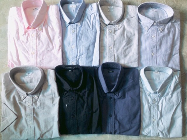 Áo sơ mi Nam Uni, hàng xuất xịn