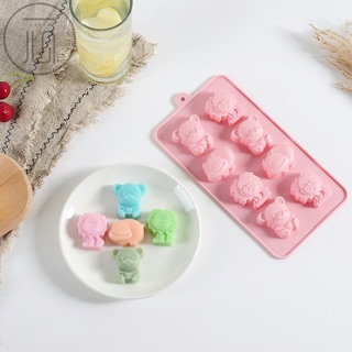 Khuôn thú silicon làm thạch kẹo cho bé