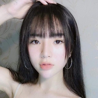 Combo : mái thưa tóc thật+ búi
