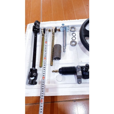 Bộ vô lăng thước lái đồ chế xe 3-4 bánh