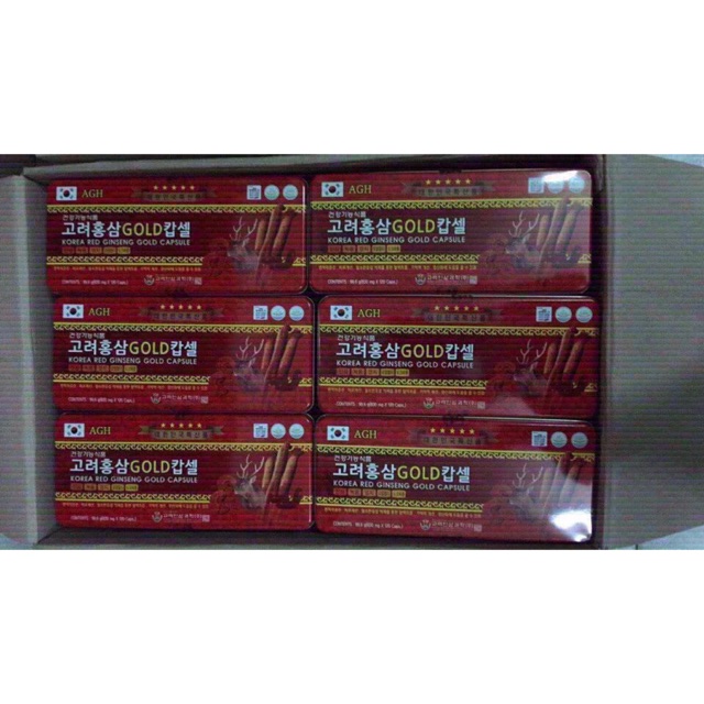 Đạm đỏ 120 viên agh hàn quốc