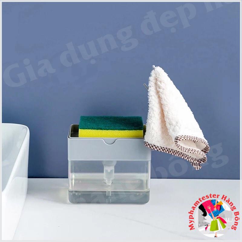 Hộp đựng nước rửa bát 2 tầng