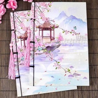 Sổ đứng cổ phong giấy kẻ dòng