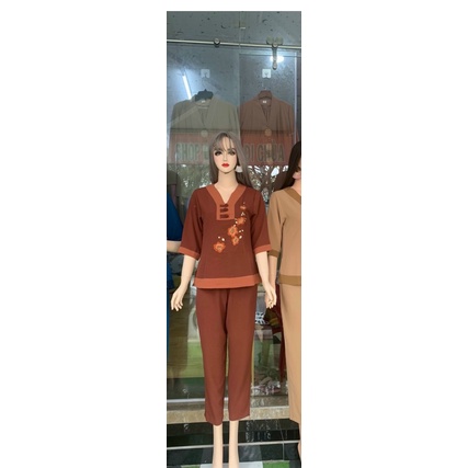 Đồ lam đi chùa#bộ chữ y cchaats liệu vải đũi co giãn mát không nhăn