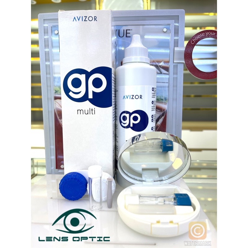 [Tặng cây gỡ lens] Dung dịch ngâm rửa kính áp tròng cứng Avizor GP Multi (240ml)