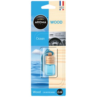 Tinh Dầu Khử Mùi xe hơi Aroma Car Wood 6ml treo xe ô tô, văn phòng, nhà ở - Nhập Khẩu EU, nhiều mùi lựa chọn.