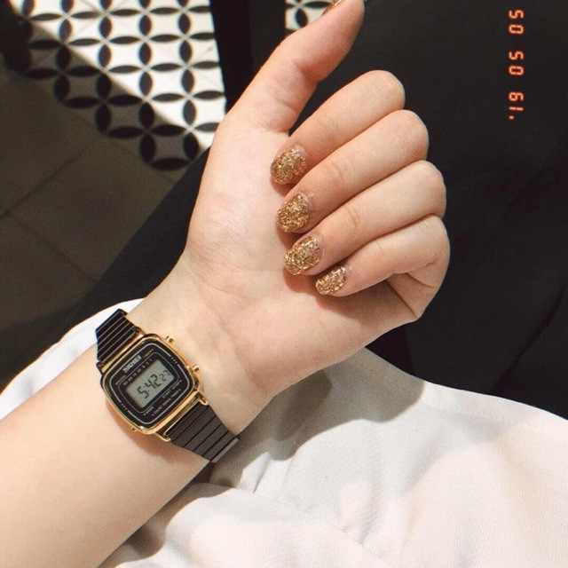 [KÈM VIDEO] Đồng hồ NỮ điện tử SKMEI DUPE full black size 22mm - bền bỉ, chống nước cao, dễ phối đồ | BigBuy360 - bigbuy360.vn