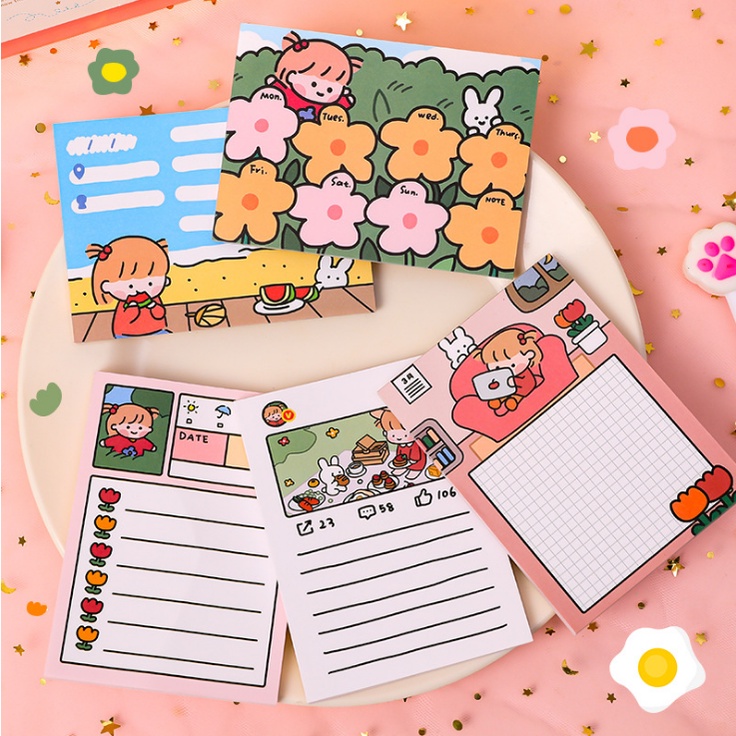 Giấy ghi chú Daily keo dính tiện dụng