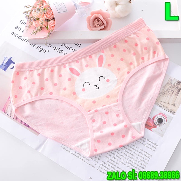 SỈ ZALO RẺ HƠN_ Quần Lót 5 Kiểu Kute 5026 Size L