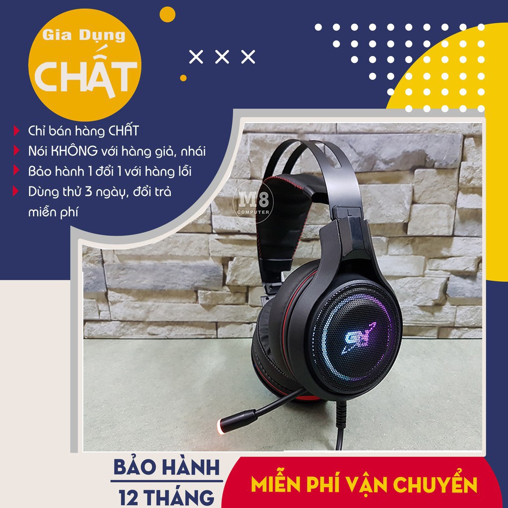 [Hàng Chính Hãng] Tai nghe Gaming G-Net GH6, Tai nghe Game G-Net GH6 - Bảo hành 24 tháng