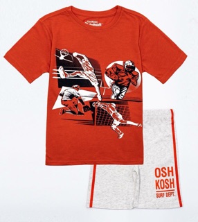 2/ Bộ OshKosh bé trai.