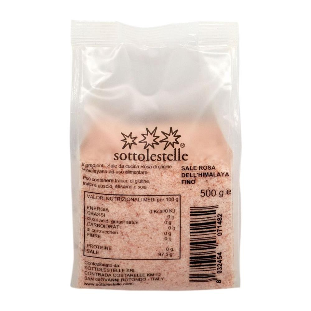 [GIA ĐÌNH KHỎE MẠNH] Muối hồng Himalaya Sottolestelle 500g ( Muối mịn &amp; Muối hạt ) Himalaya Salt