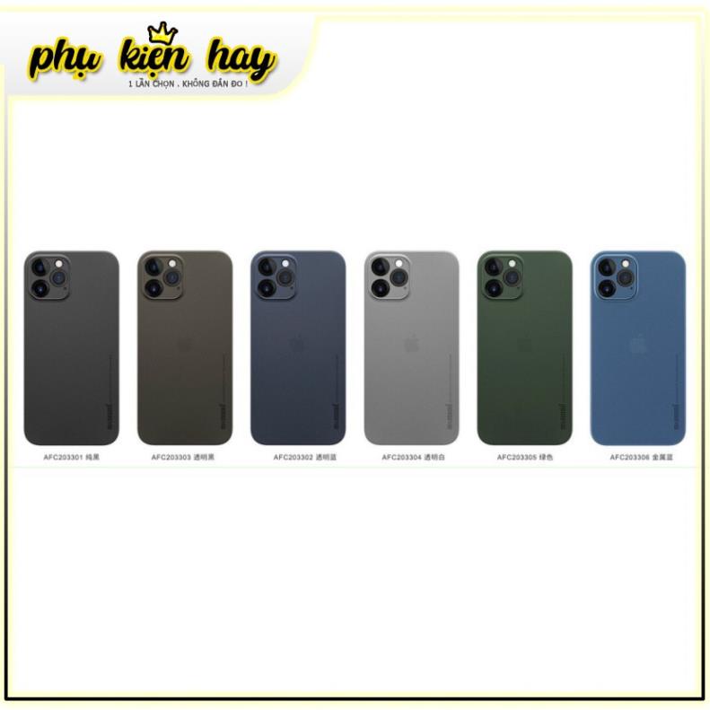 Ốp lưng siêu mỏng cho iPhone 12 Pro Max/12 Pro/12/12 mini, iP 11/11 Pro/11 Pro Max chính hãng Memumi | BigBuy360 - bigbuy360.vn