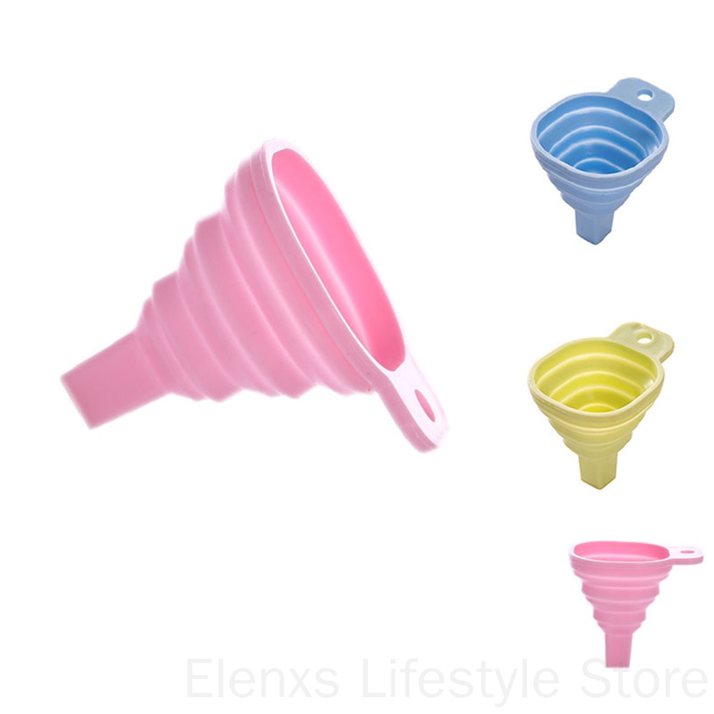 Phễu TPR chiết dung dịch thiết kế gấp gọn tiện lợi