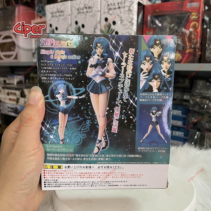 Mô hình Sailor Neptune SHF - Thủy Thủ Sao Hải Vương - Figure Sailor SHF