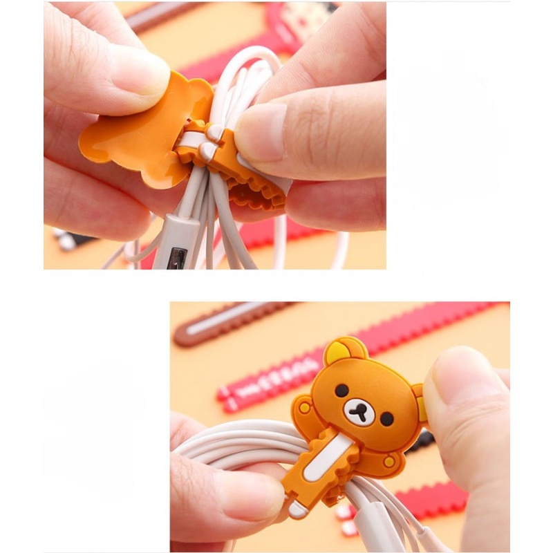 Dụng Cụ Giữ Dây Cáp Bằng Silicone Tiện Dụng