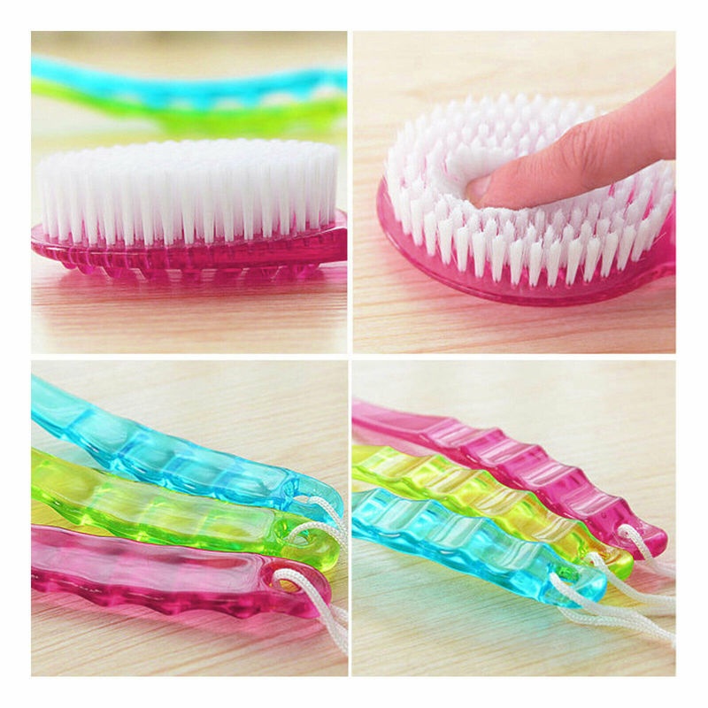 Bàn Chải Tắm Bằng Xơ Mướp Mềm Mại Tẩy Tế Bào Chết Nhẹ Nhàng Có Thể Tái Sử Dụng