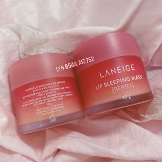 [MẪU MỚI 20g - 3g] Mặt Nạ Ngủ Cực Mềm Môi Laneige Lip Sleeping Mask fullsize & minisize mini
