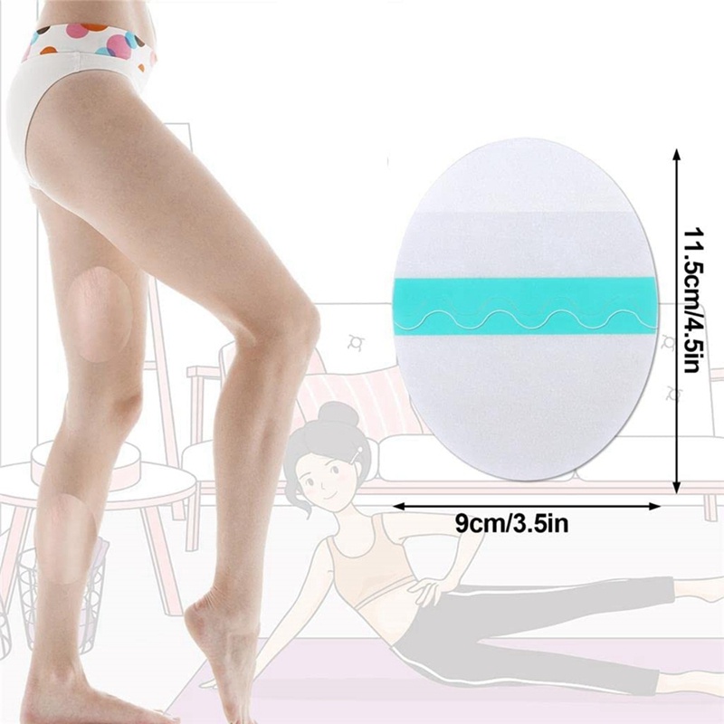 Set 50 Miếng Dán Đùi Tàng Hình Tự Dính Chống Trầy Xước Chống Mài Mòn