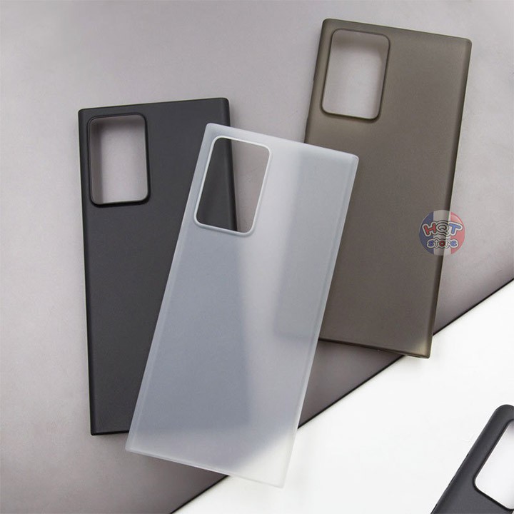 Ốp lưng siêu mỏng Ultra Slim 0.4mm Note 20 Ultra (5G) / Note 20 Chống bám vân tay
