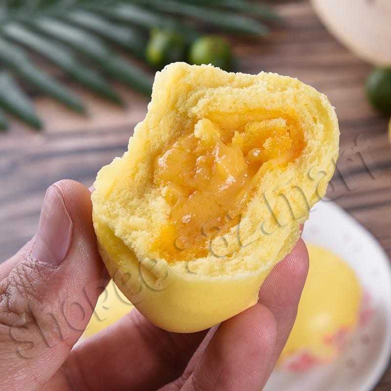 Bánh Bao Kim Sa Trứng Muối Tan Chảy - Dimsum Quảng Đông
