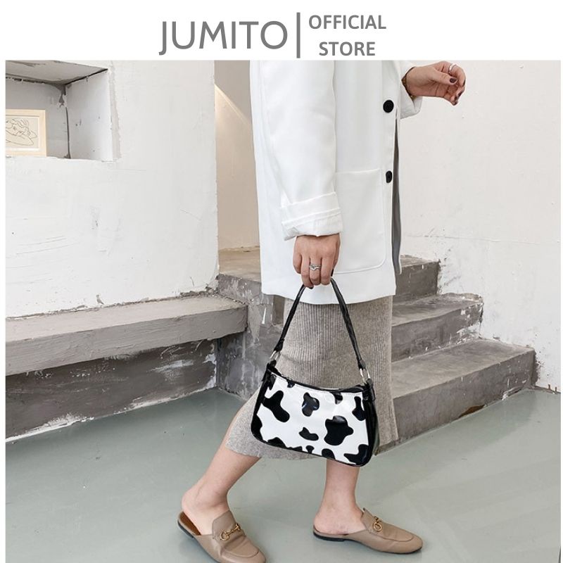 Túi xách nữ kẹp nách bò sữa đeo vai hàng Quảng Châu thời trang JUMITO 3023141418