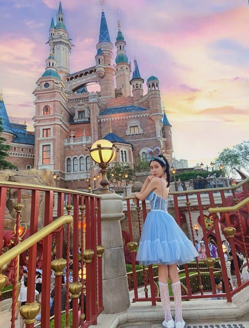 Đầm Fairy Tale Disneyland Sequin