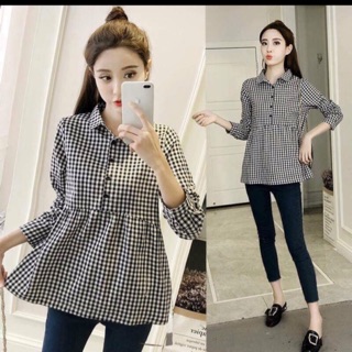 Sale áo bầu công sở
