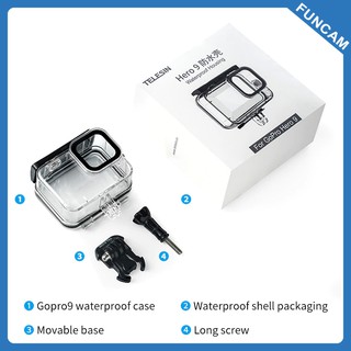 Vỏ chống nước Gopro Hero 9 Black, Gopro Hero 10 Black