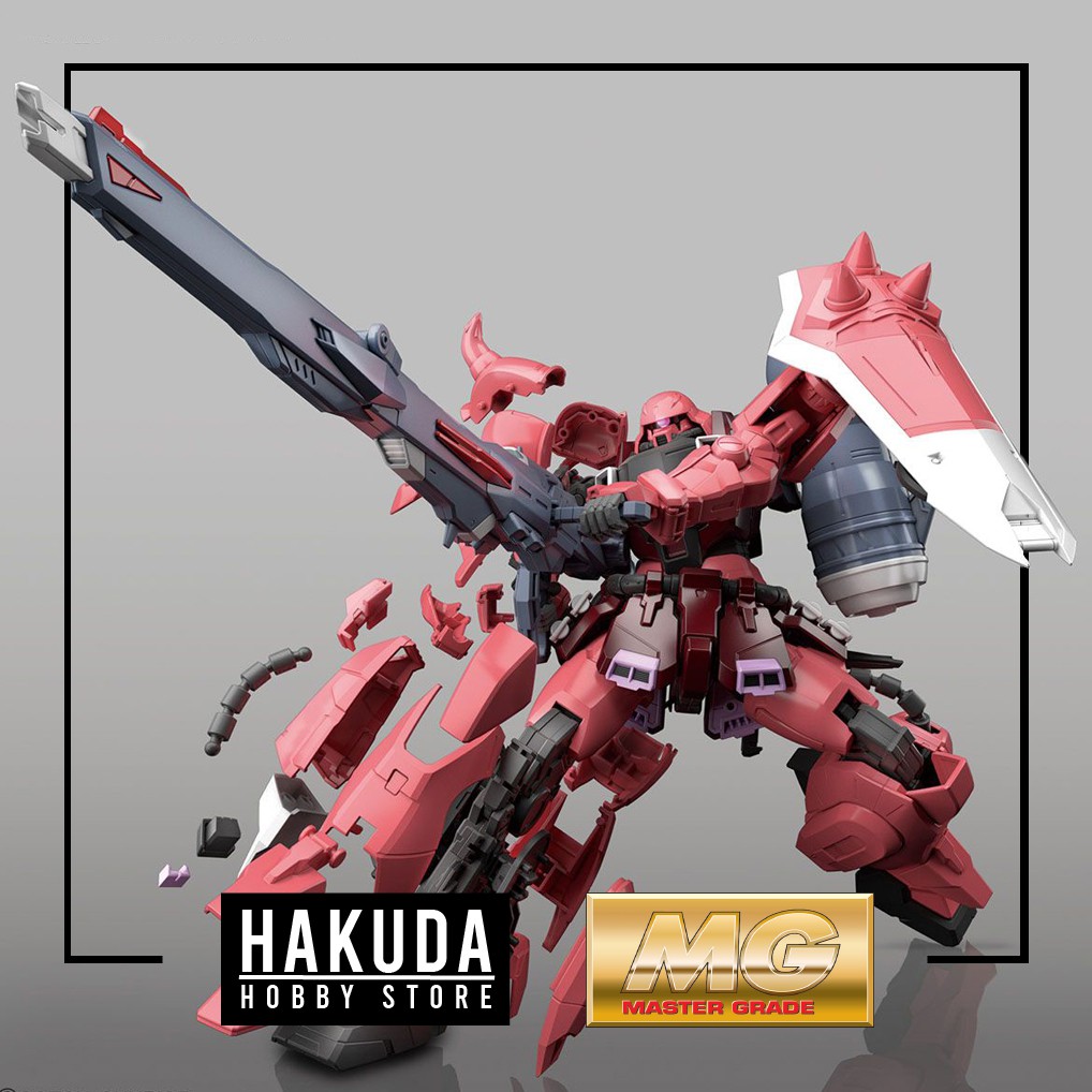 Mô hình MG 1/100 Gunner Zaku Warrior (Lunamaria Hawke Custom) - Chính hãng Bandai Nhật Bản