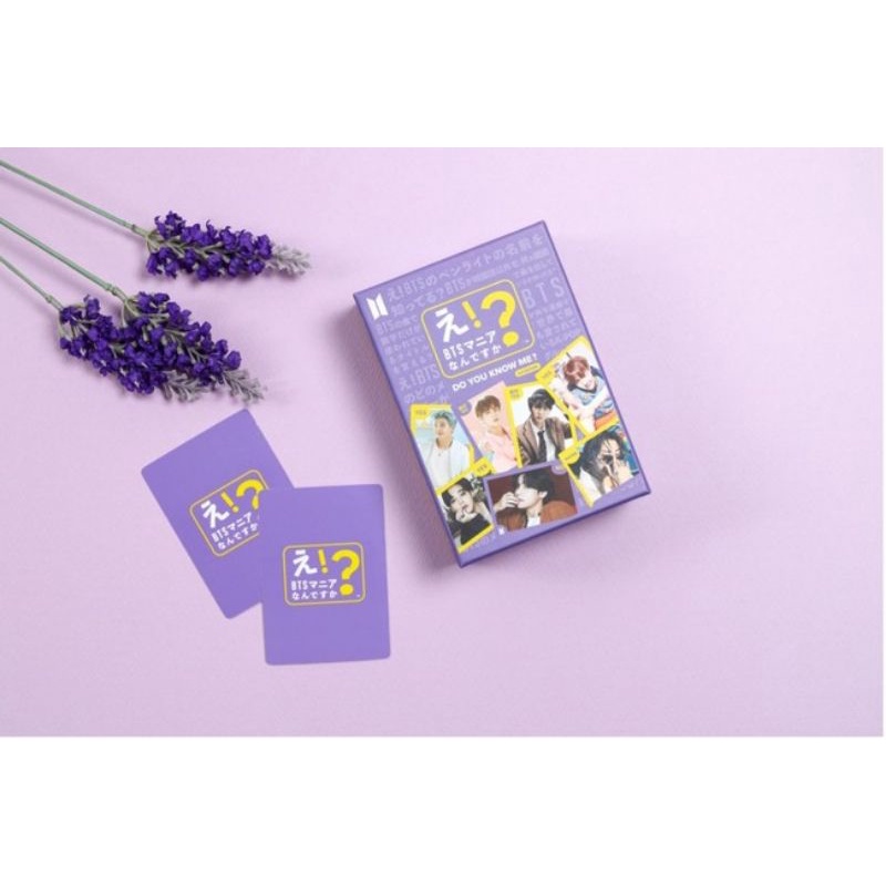 Card BTS official Do You Know Me