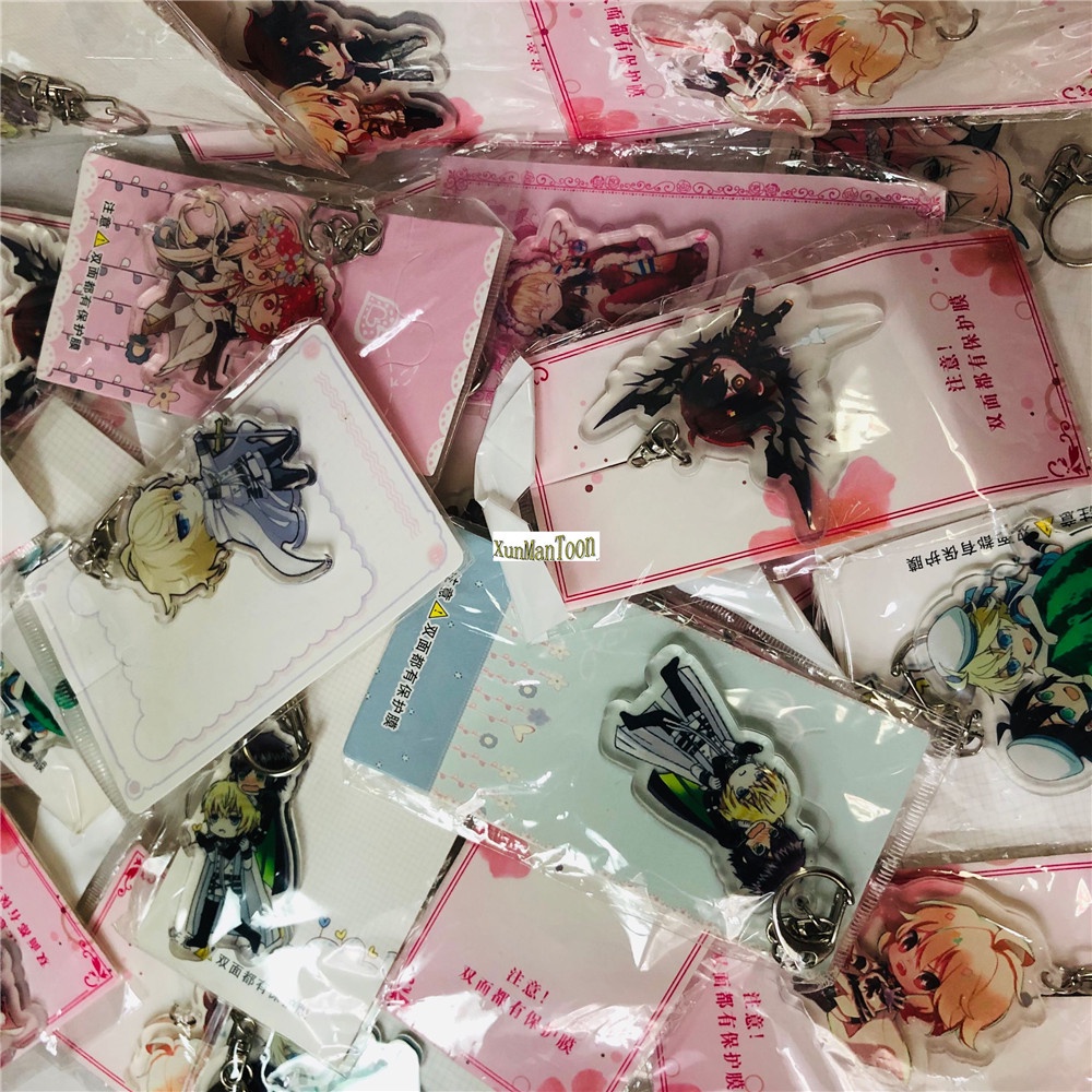 1 Móc Khóa Acrylic Hình Nhân Vật Anime Endari No Seraph Yuichiro Dễ Thương
