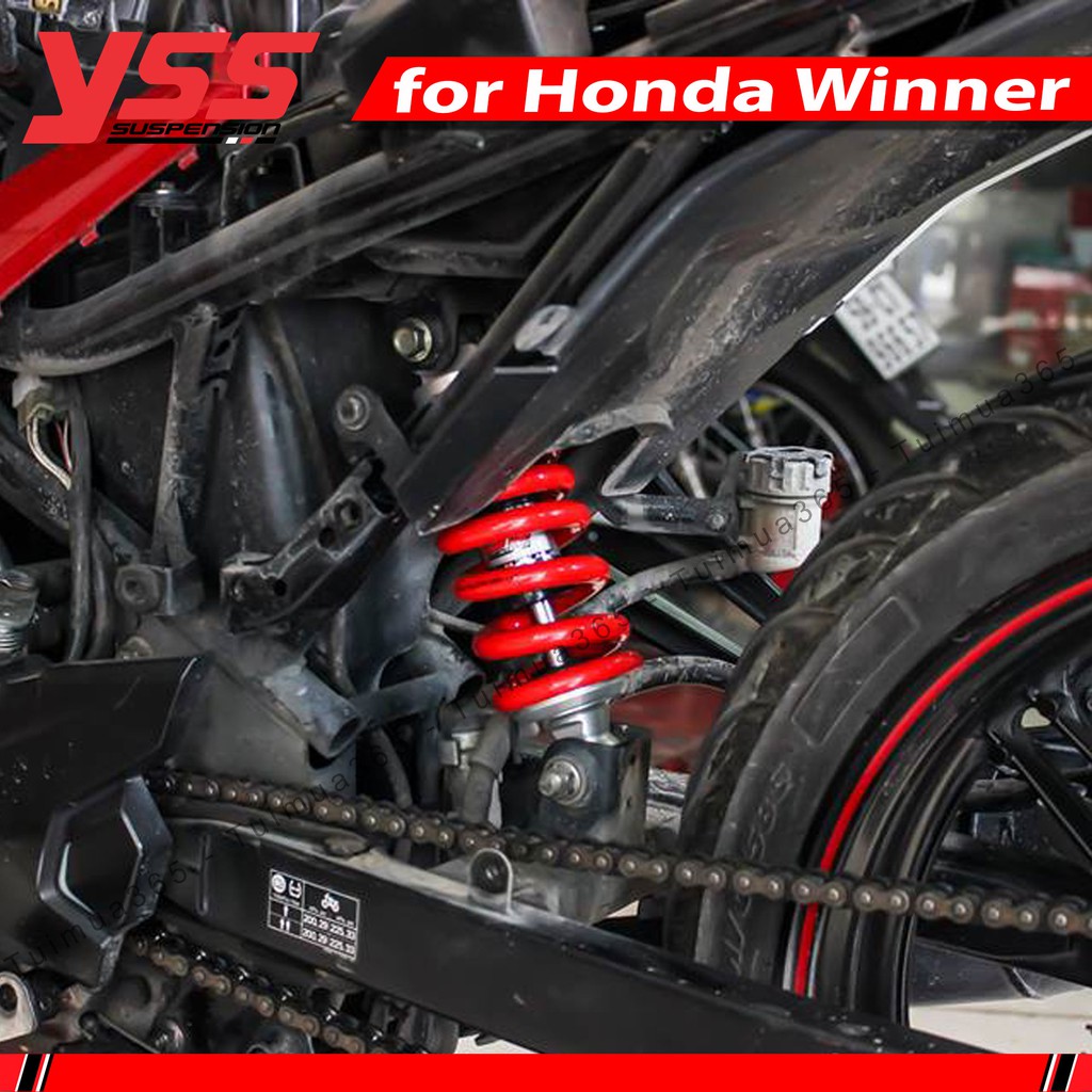 Phuộc YSS Bình Dầu Honda Winner Đen/Đỏ ( Thái Lan )