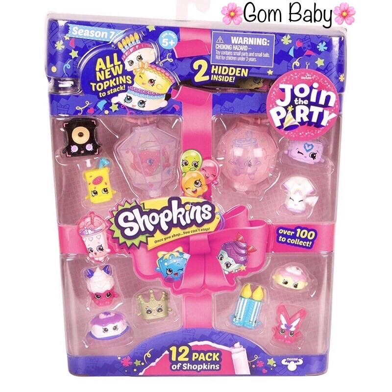 Bữa Tiệc ShopKins Season 7 - 12 Packs Mới Nhất