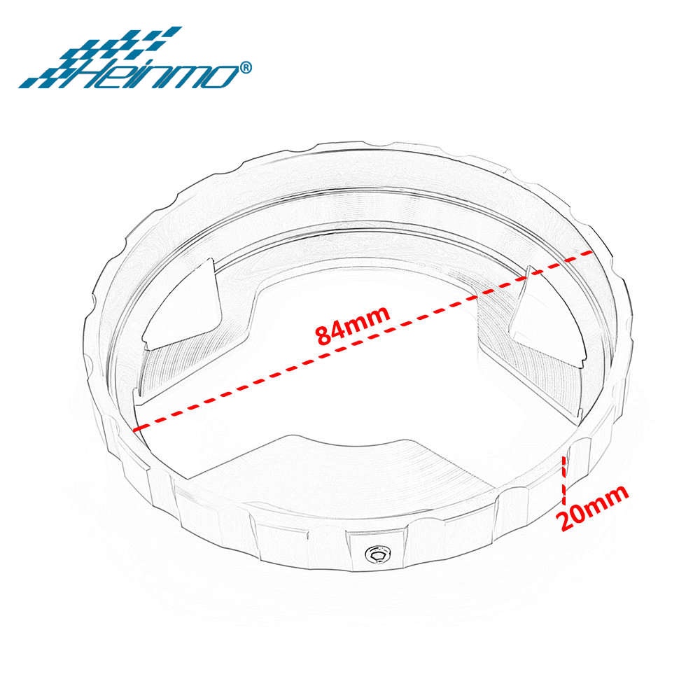 Nắp Đậy Bình Nhiên Liệu Trang Trí Cho Xe Mô Tô Yamaha NMAX155 125 150 2015-2019