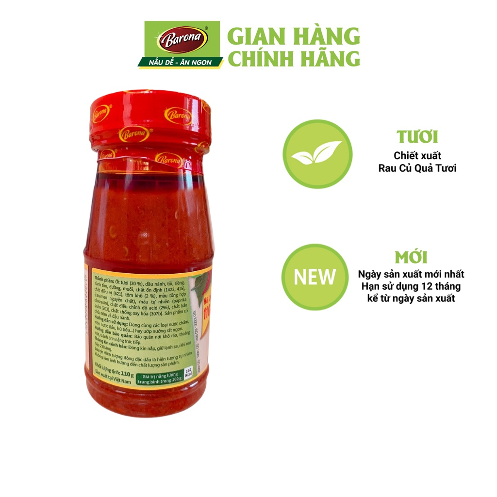 Sa tế Tôm Siêu Ngon Barona 110g