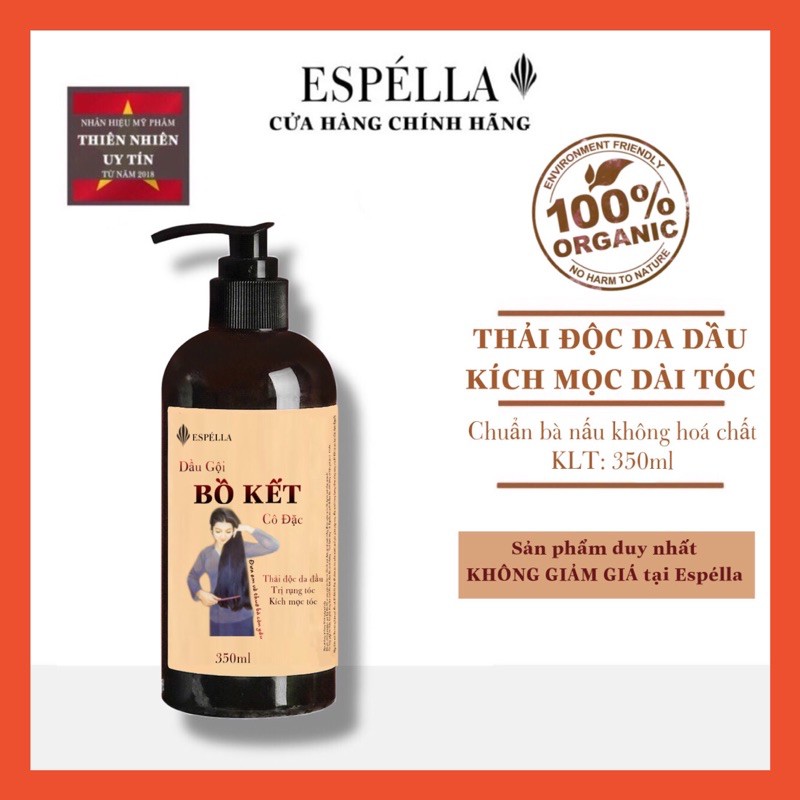 DẦU GỘI BỒ KẾT CÔ ĐẶC - GỪNG TƯƠI HỖ TRỢ GIẢM BẾT DẦU, RỤNG TÓC, KÍCH MỌC TÓC (HANDMADE) | BigBuy360 - bigbuy360.vn