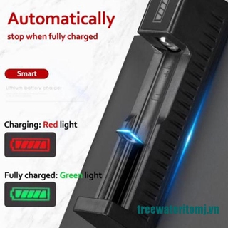 Bộ Sạc Pin Usb Thông Minh Có Đèn Led