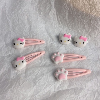 Kẹp Tóc Hình Hello Kitty Dễ Thương Cho Bé Gái